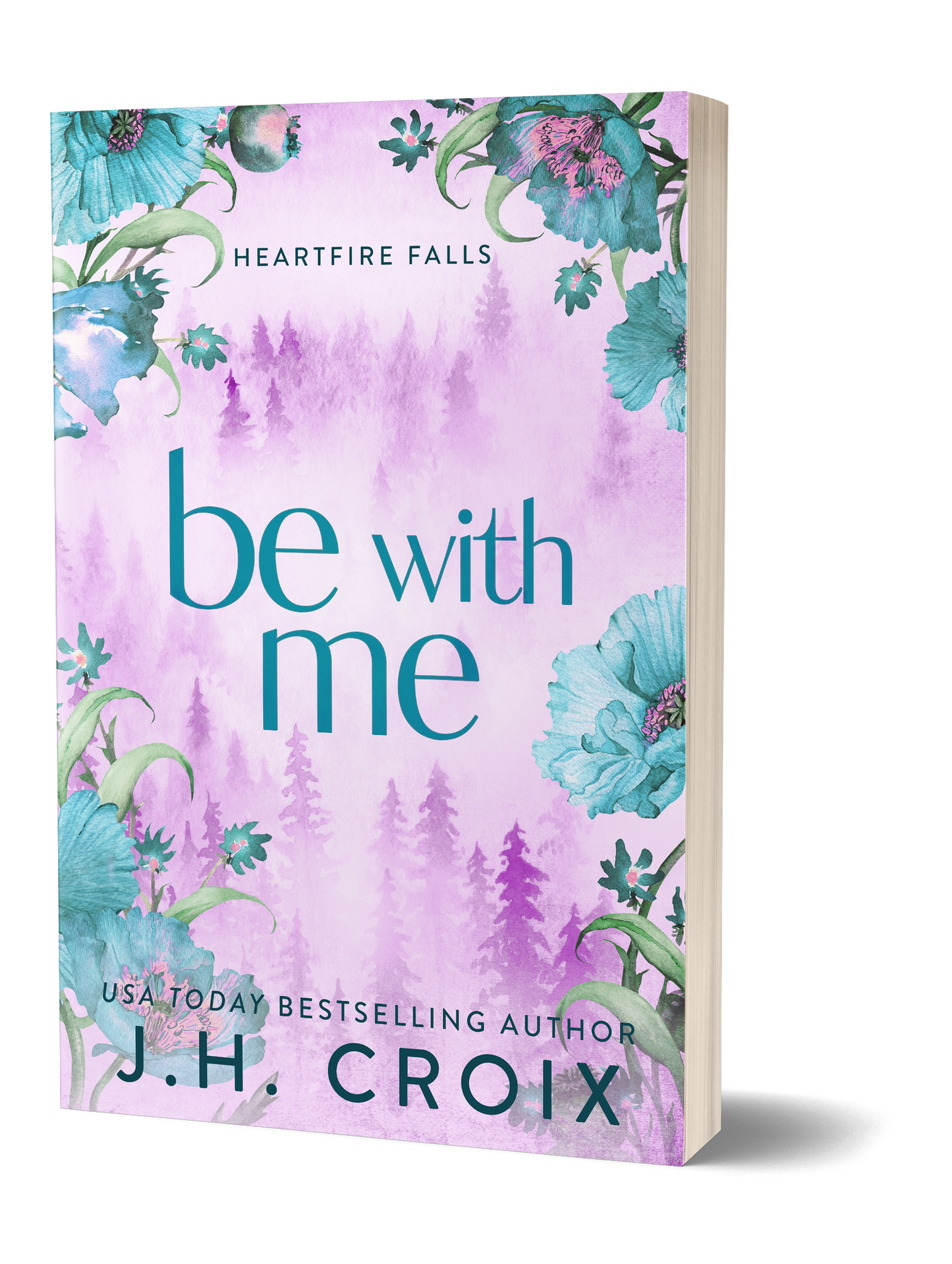 Be With Me (Heartfire Falls Book 2): Discreet Cover