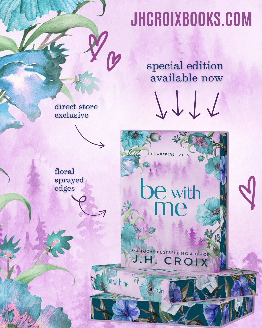 Be With Me (Heartfire Falls Book 3): Special Edition
