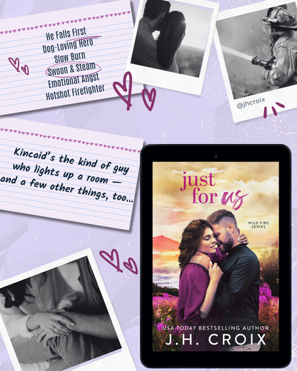Just For Us (Wild Fire Series Book 5): small town, firefighter romance (Paperback)