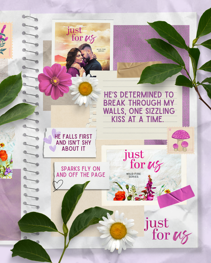 Just For Us (Wild Fire Series Book 5): small town, firefighter romance (Paperback)