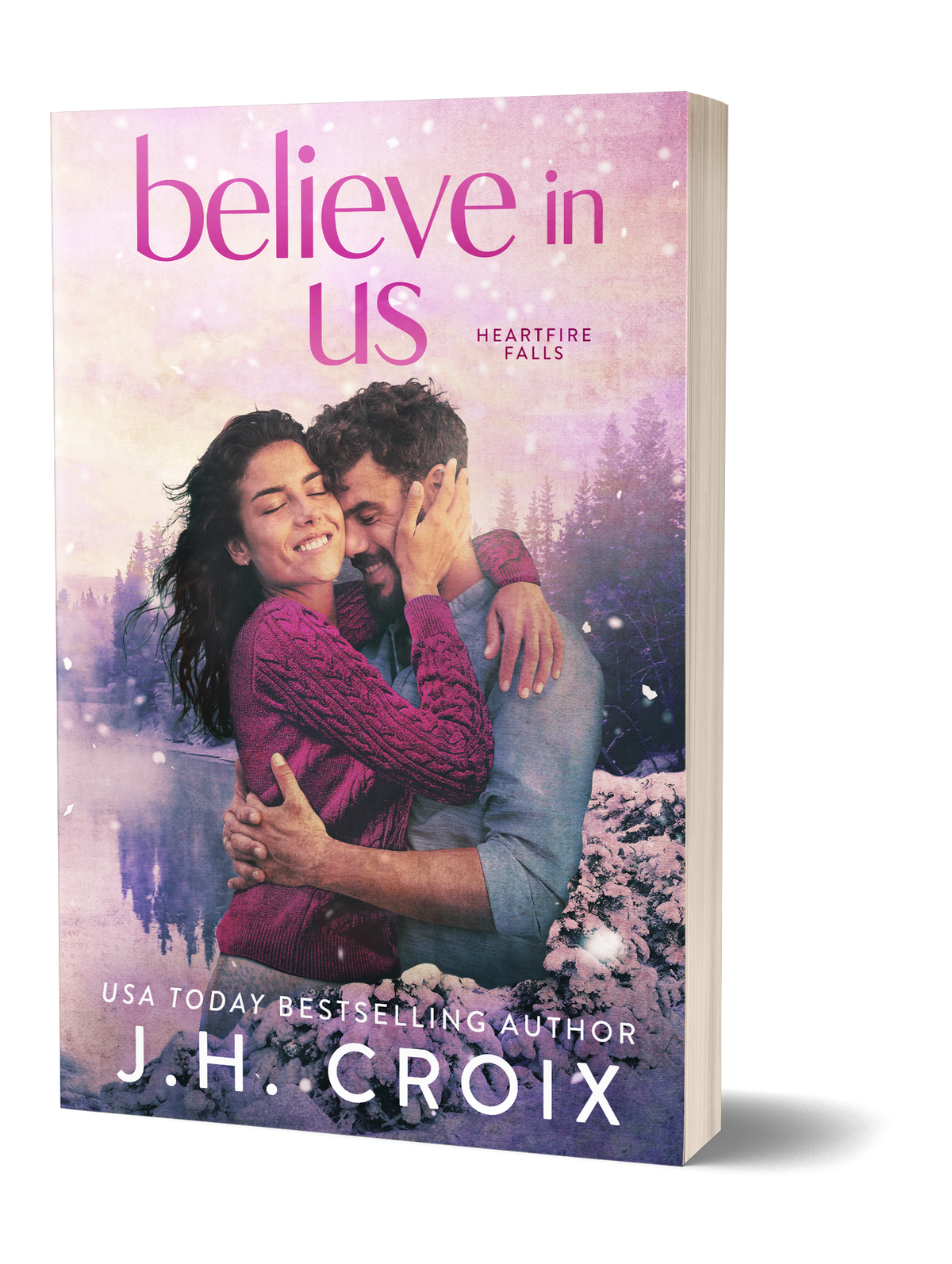 Believe In Us (Heartfire Falls Book 4): Couple Cover