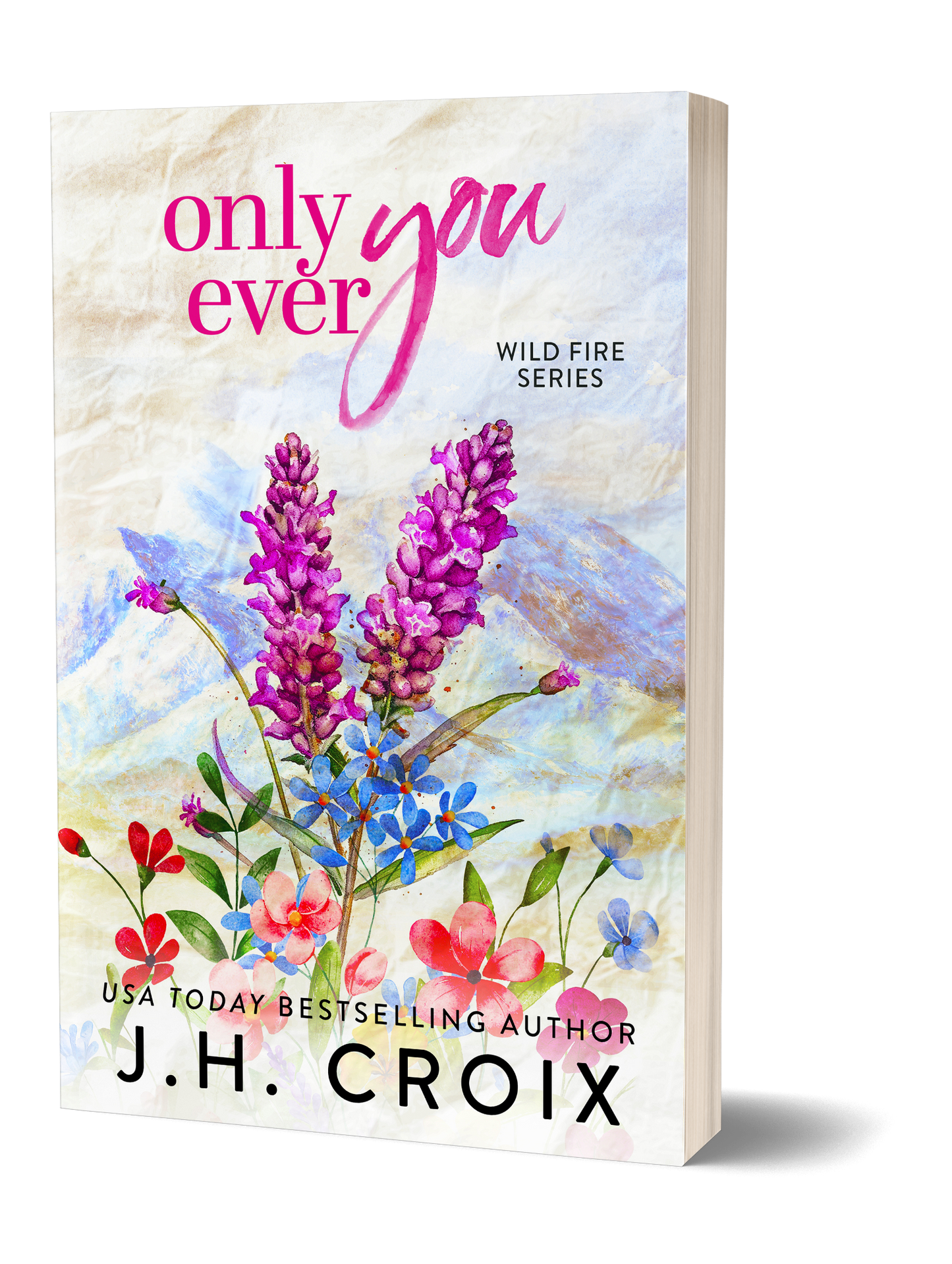 Only Ever You (Wild Fire Series Book 4): small town, firefighter, second chance romance (Discreet Cover)
